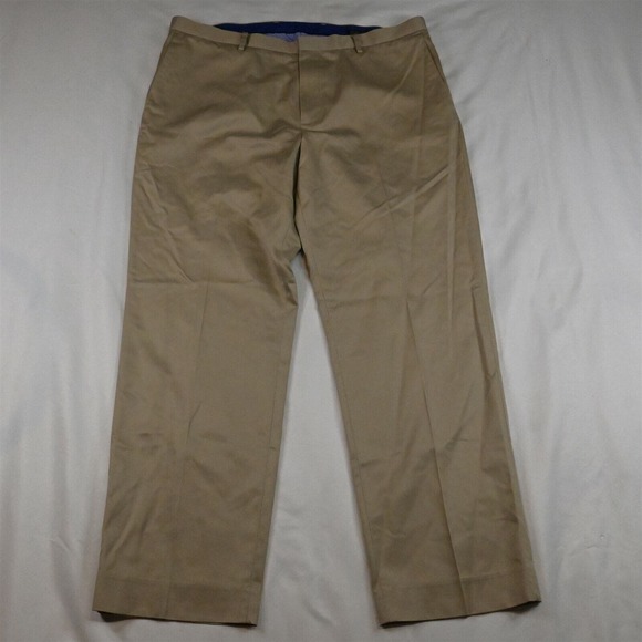 Banana Republic 36 x‎ 30 Khaki Non Iron Modern Slim Fit Dress Pants - Picture 1 of 3